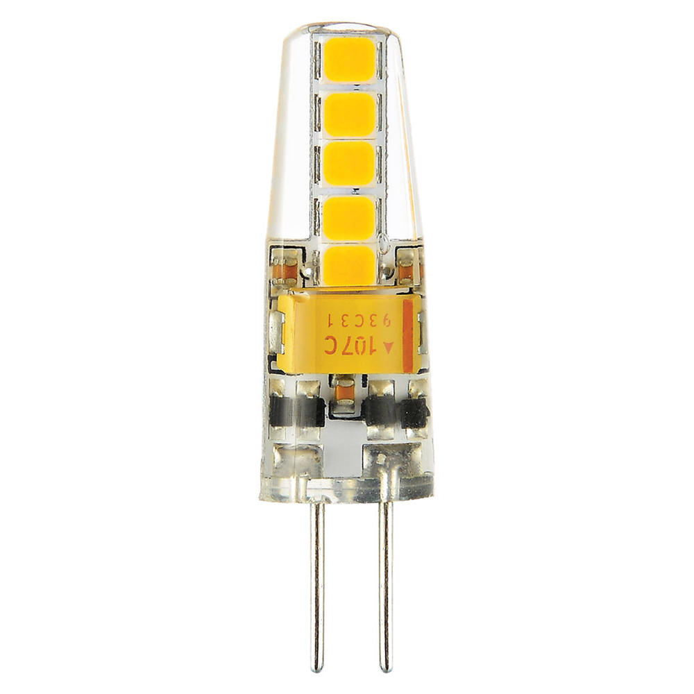 plaag Buigen zoete smaak 2W Clear LED G4/Bi-Pin Base Bulb 200 Lumens, 3000K (40 pack) : 202501A |  Bright City Lights